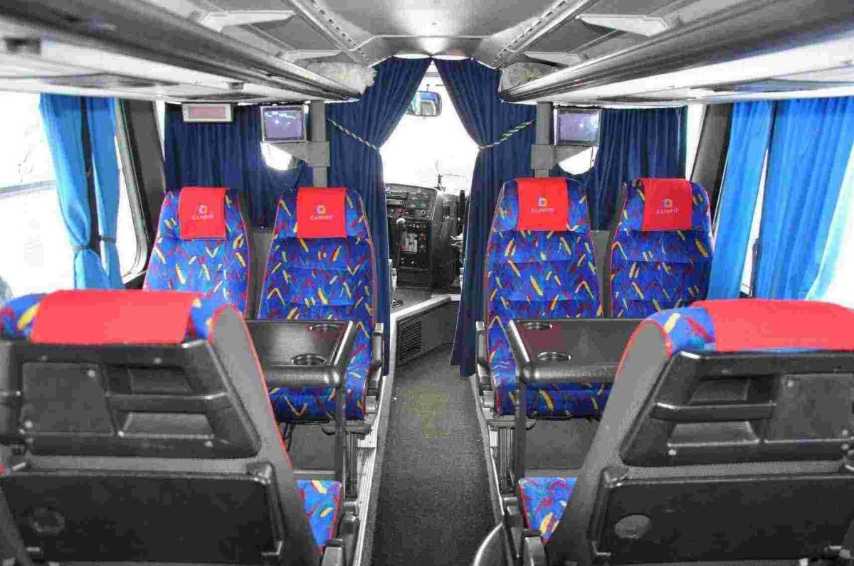 Neoplan Setra автобус внутри
