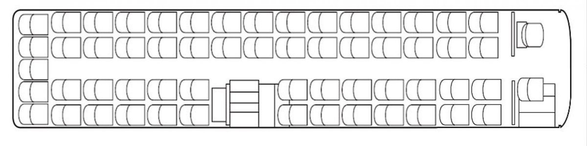 НЕФАЗ 5299 45 расположение мест