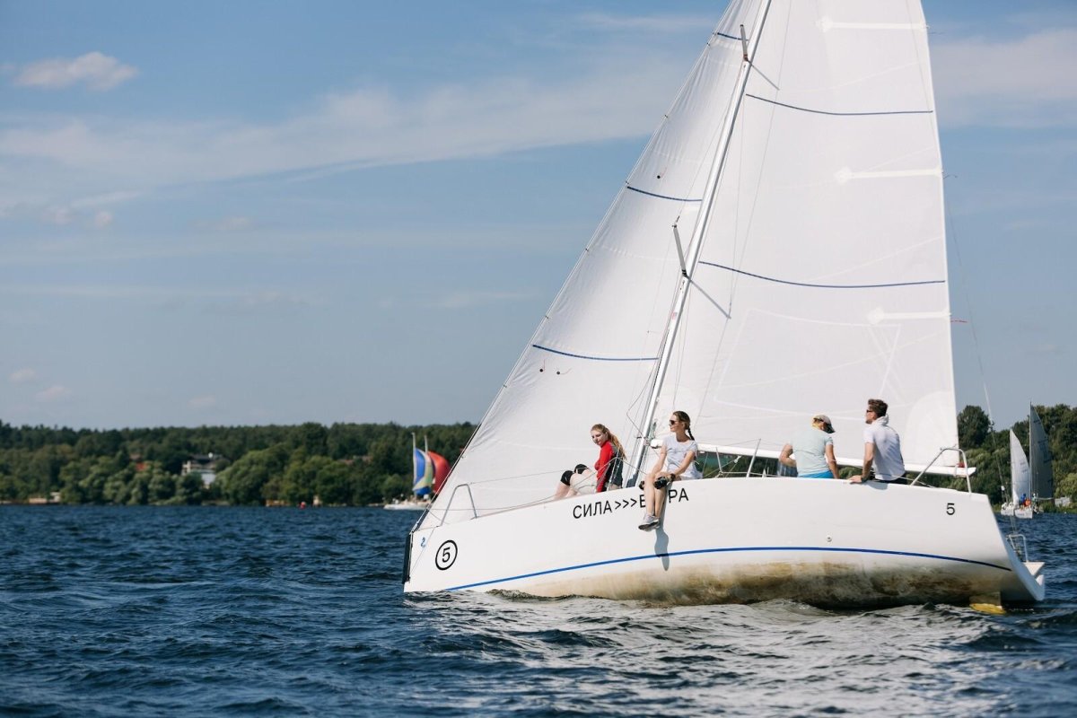 Сила ветра регата в Строгино