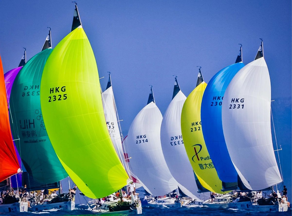 Грот стаксель Генакер