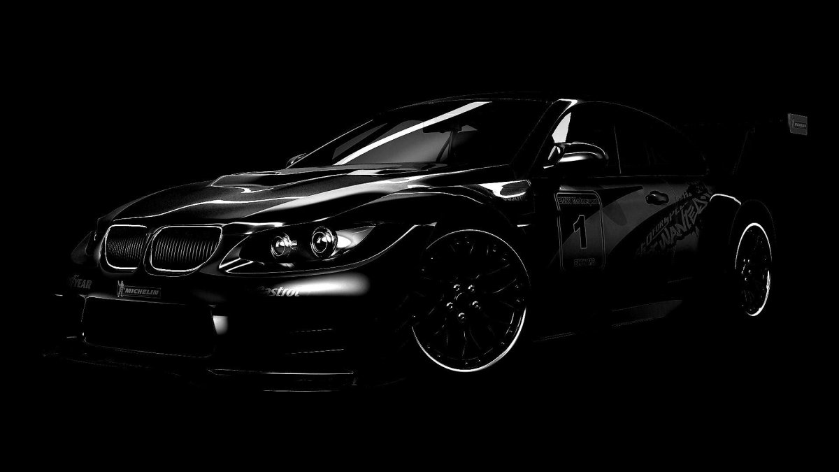 BMW m3 в темноте