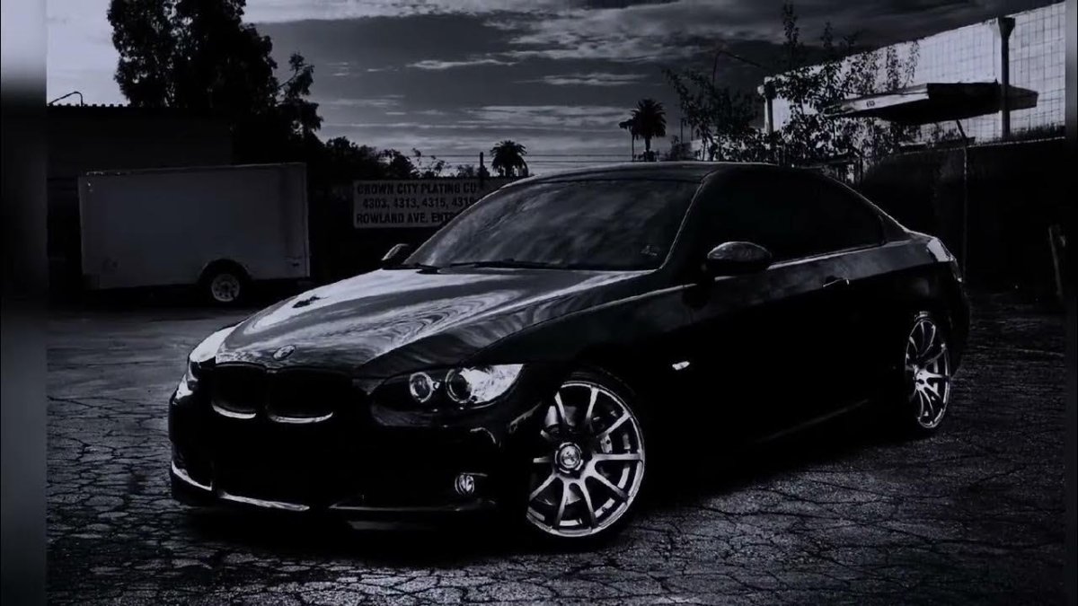 БМВ м5 черная