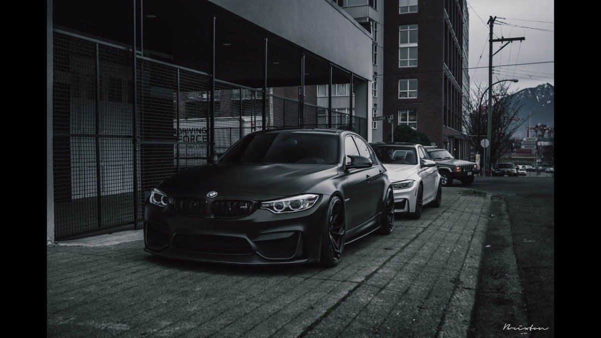 BMW f80 черная