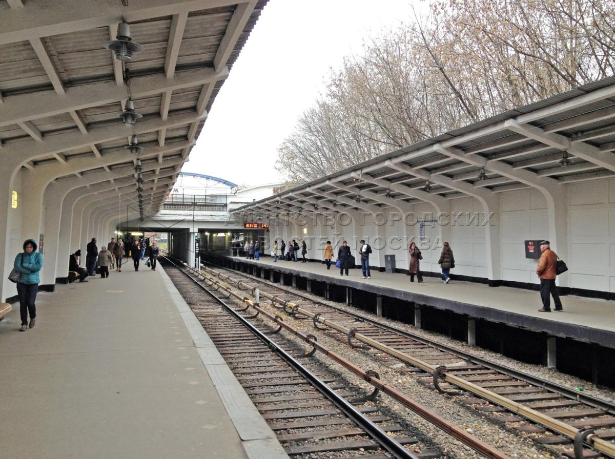 Станция Фили электричка