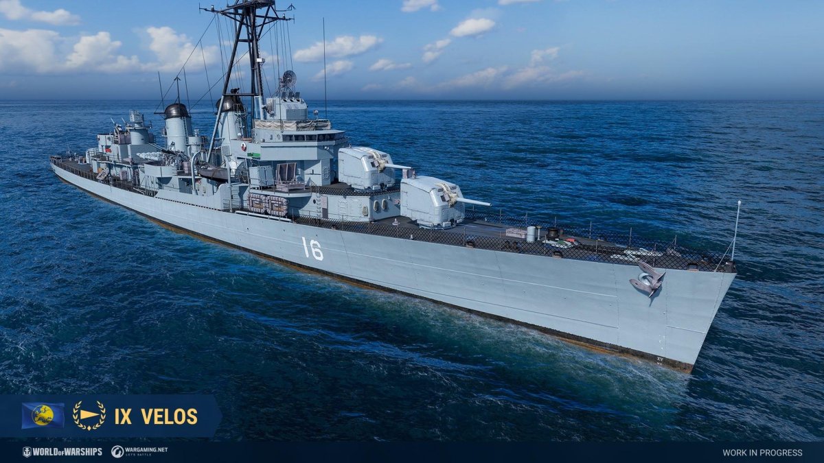 Эсминец Флетчер World of Warships