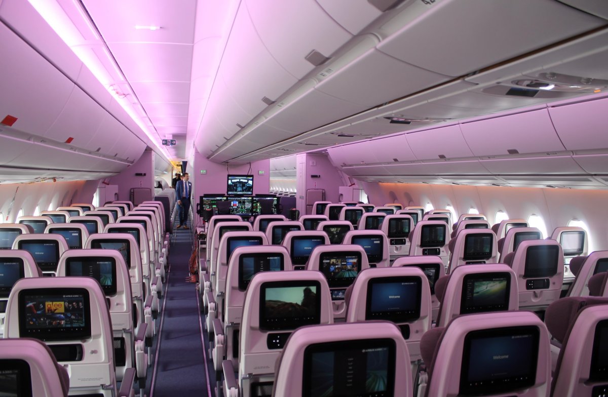 Airbus a350 XWB салон