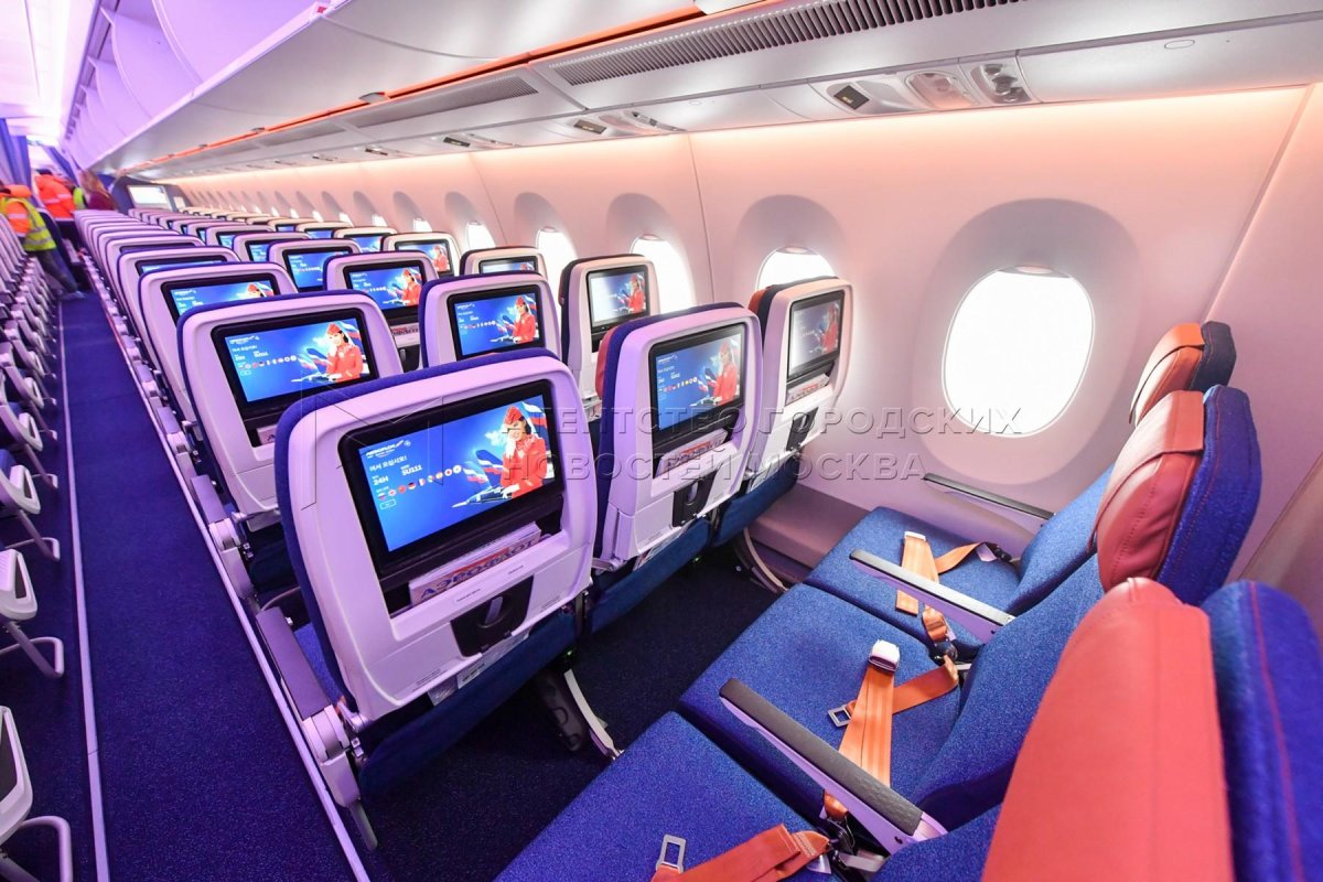 А350-900 Аэрофлот салон