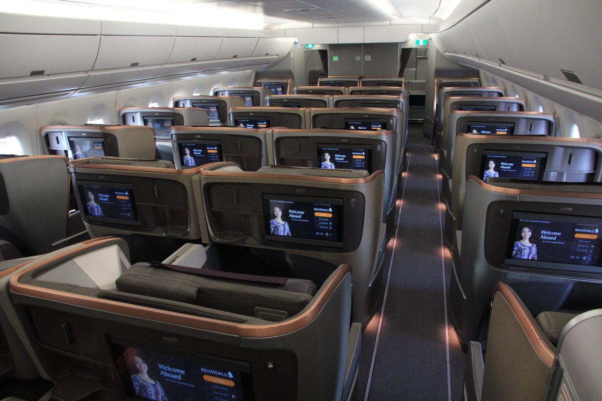 Airbus a350-900 комфорт класс