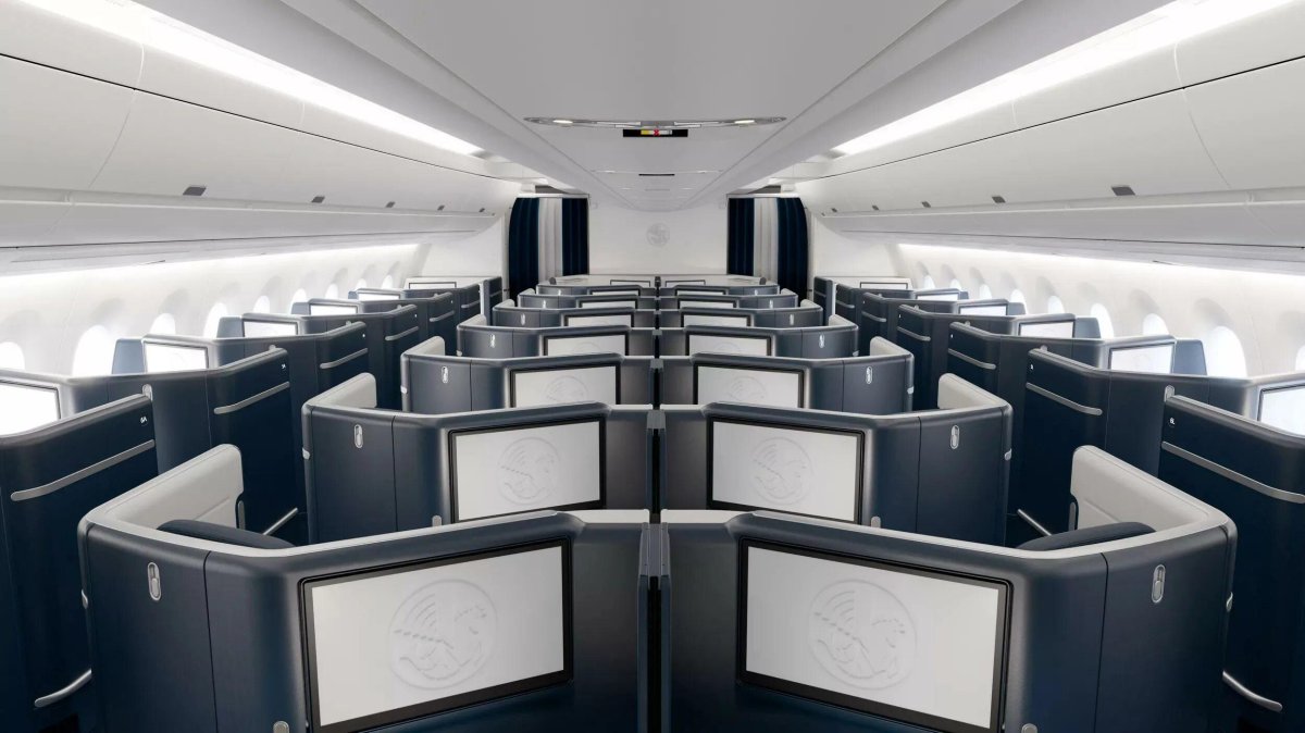 Air France a220 Business class