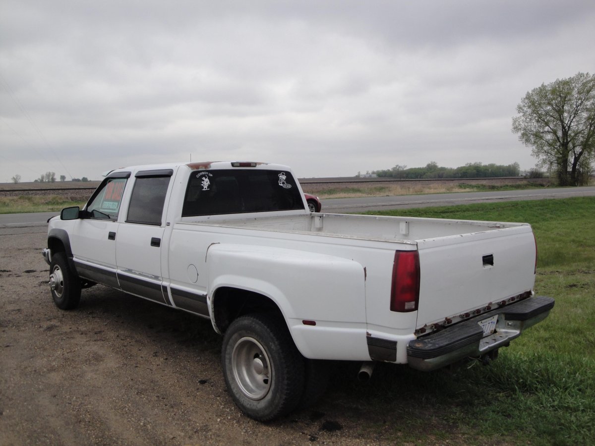 Chevrolet (gmt400) пикап сзади