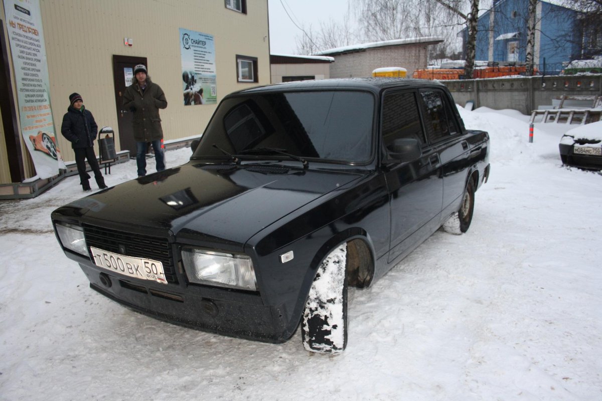 Жигули 2107 тонированная