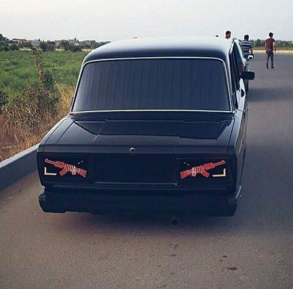 ВАЗ 2107 черный AZELOW