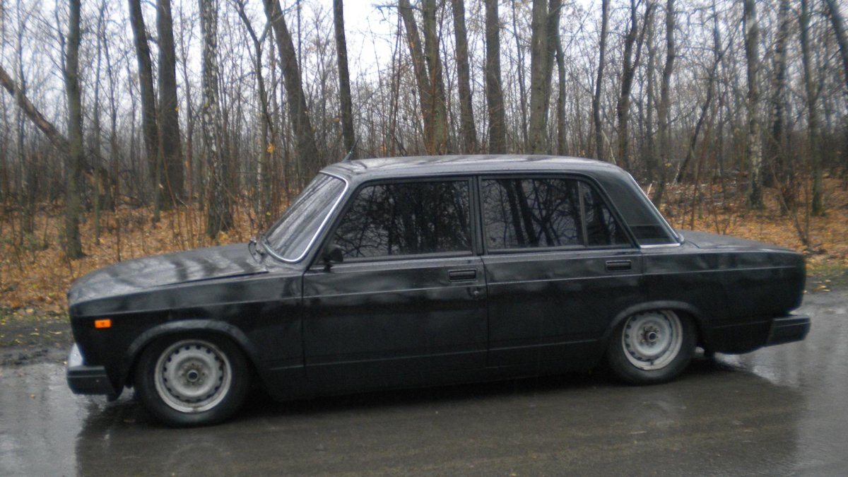 Черные штампы на ВАЗ 2107