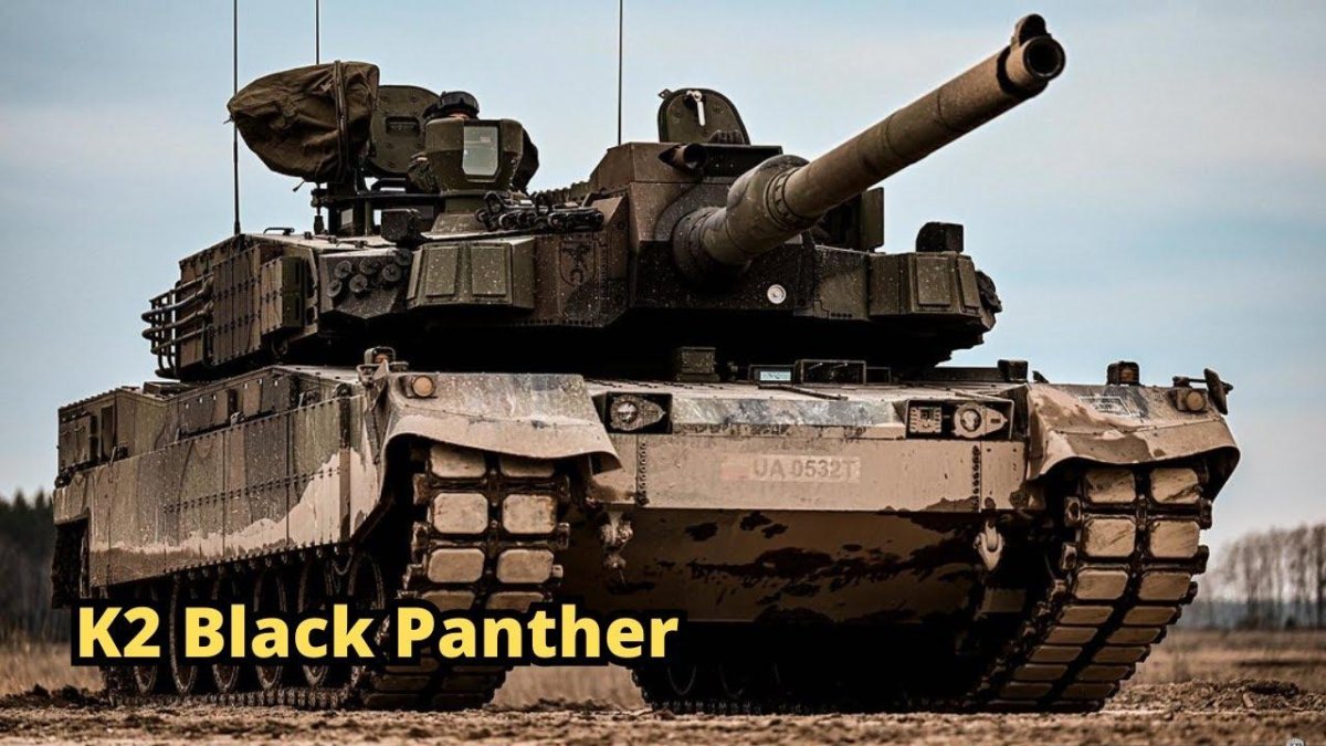 Южнокорейский танк k2 Black Panther