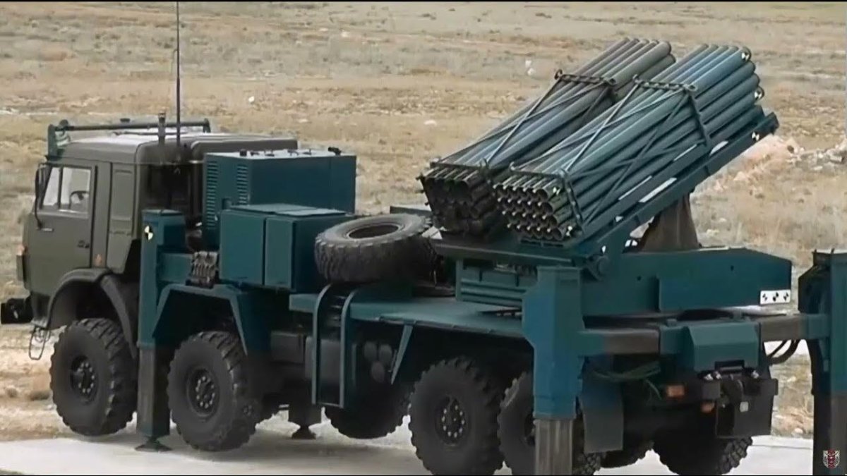 РСЗО «T-122 Sakarya» КАМАЗ