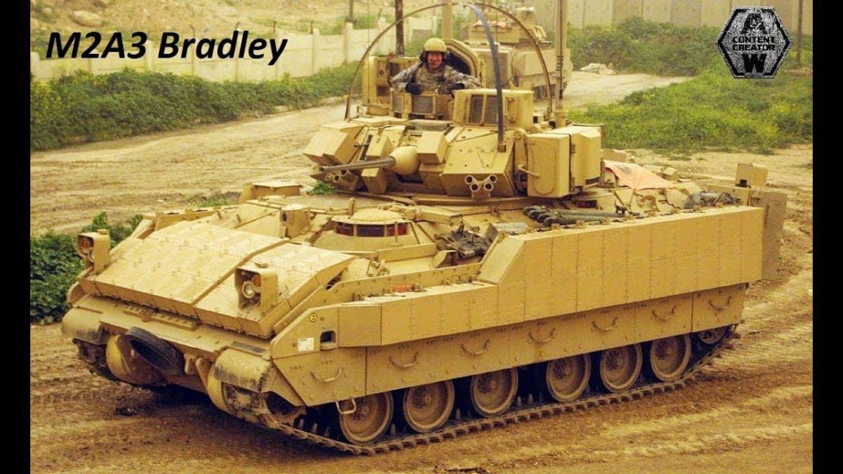 БМП м2а2 "Брэдли"