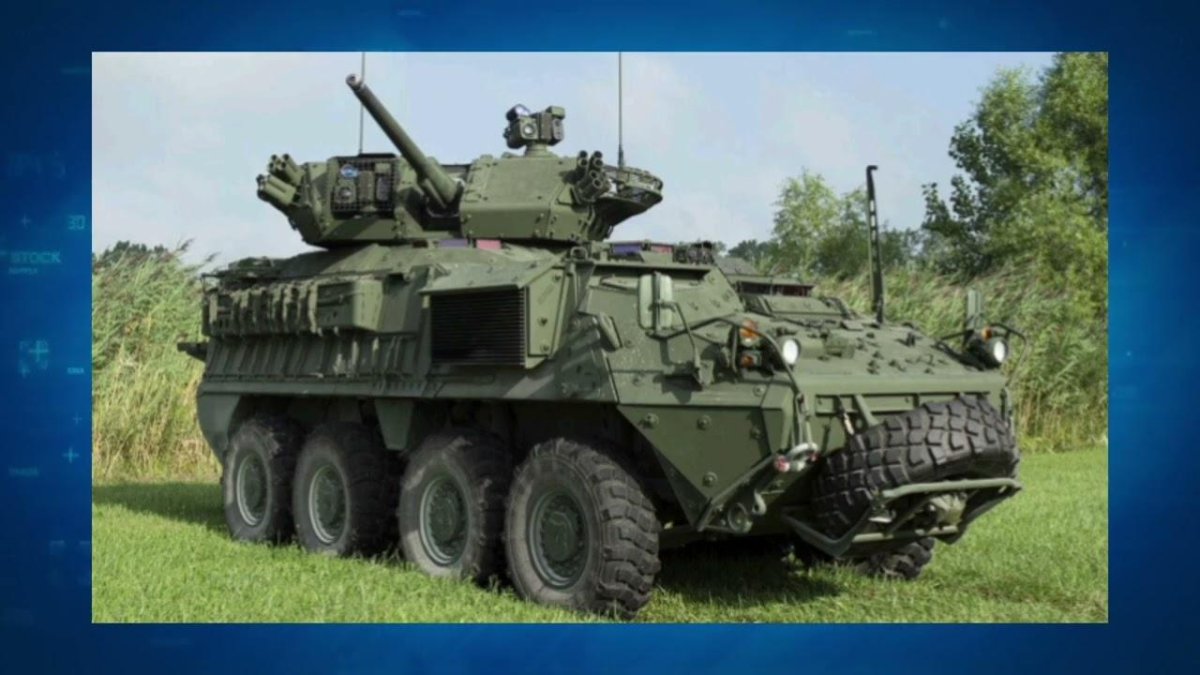 БТР m1126 Stryker