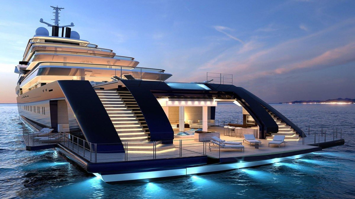 Суперяхта CRN 125 J Ade