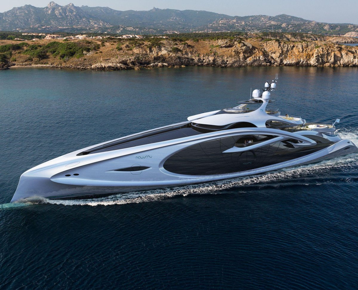 Shaddai концепт 150-метровой мегаяхты