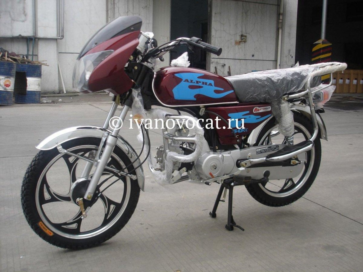 Мопед Альфа bd50q-3a