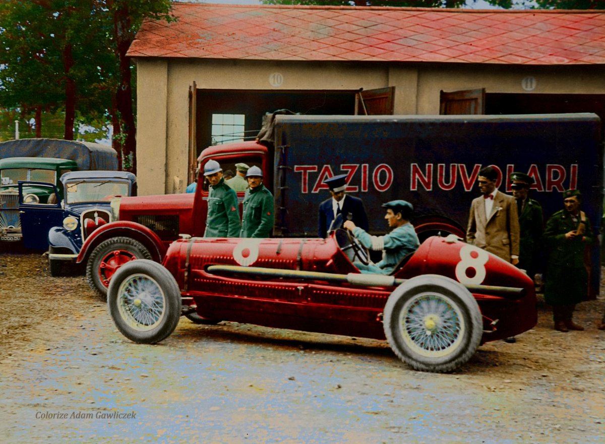 Alfa-Romeo p3 Nuvolari 1933 Энцо Феррари