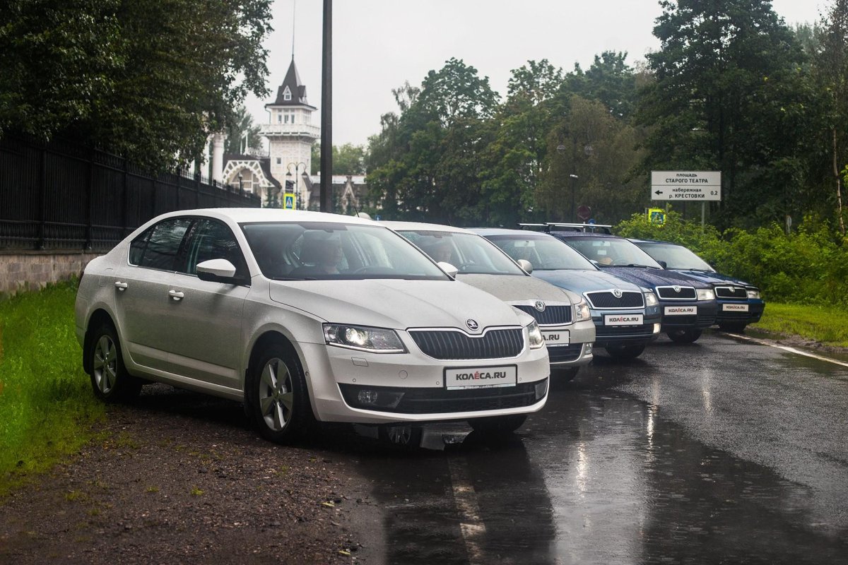Шкода Октавия 3 поколения