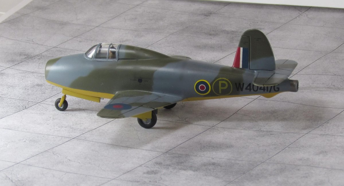 Самолет Gloster Pioneer e28/39 фото шасси