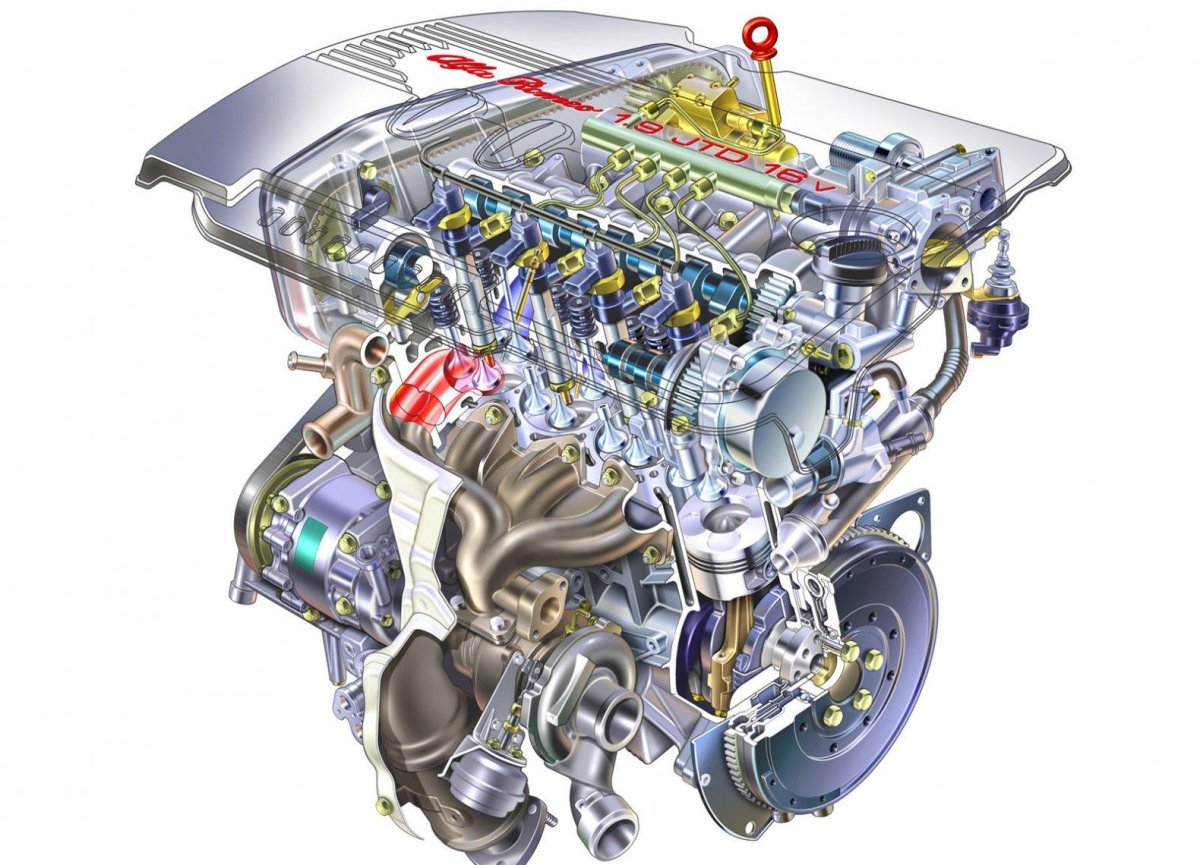 Alfa Romeo 147 1.9 JTD 16v двигатель