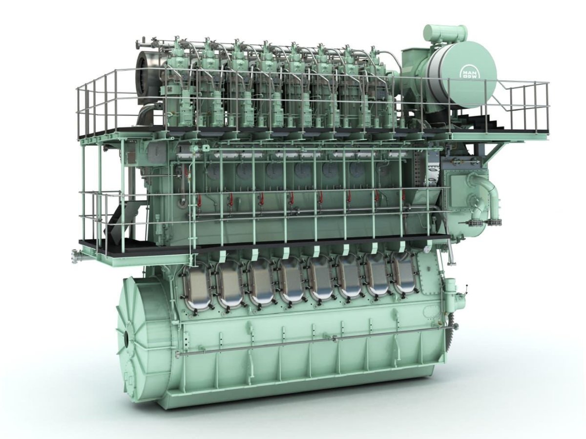 Судовой дизель 6l50mse "Бурмейстер"