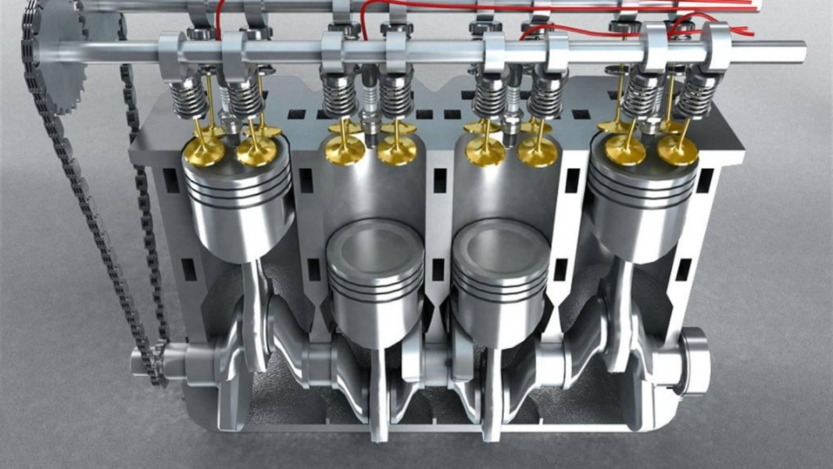 Поршневой двигатель внутреннего сгорания