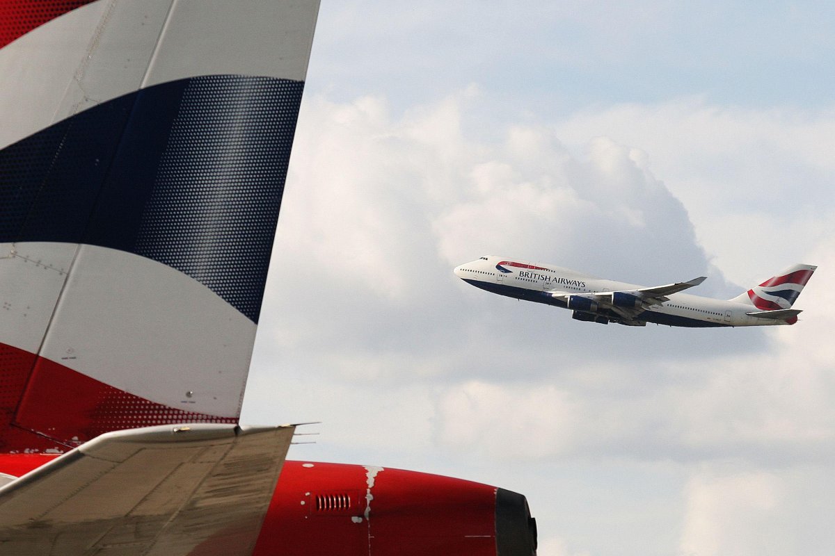 Самолет Бритиш Эйрлайнс