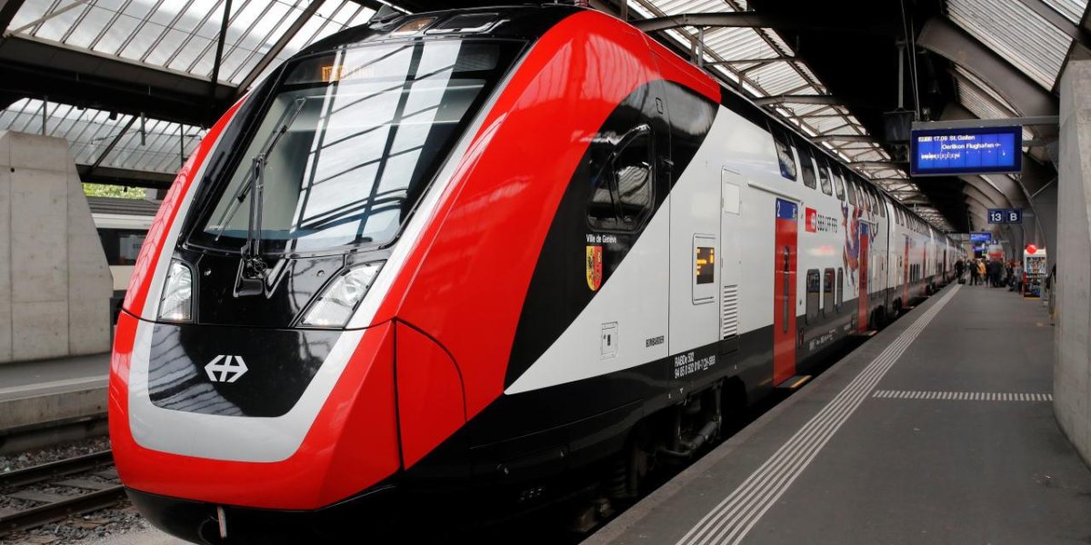 Двухэтажный поезд Alstom Bombardier