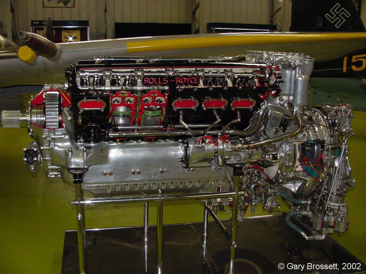 Rolls Royce Merlin v12 Spitfire