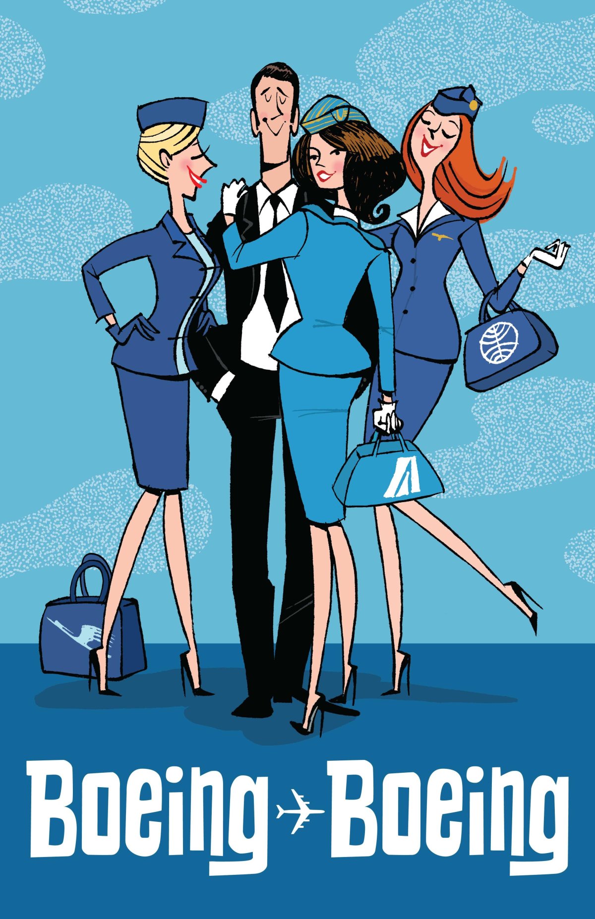 Смешная стюардесса