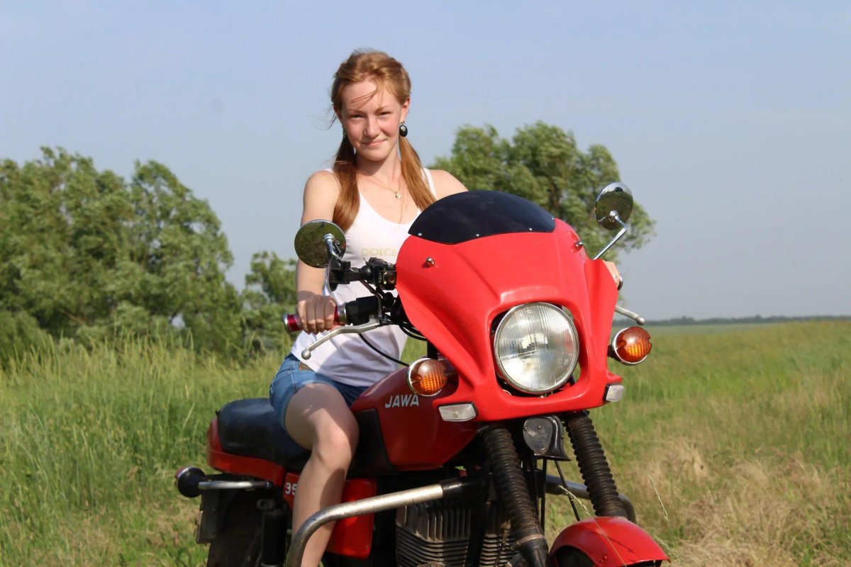 Ява 638 с коляской