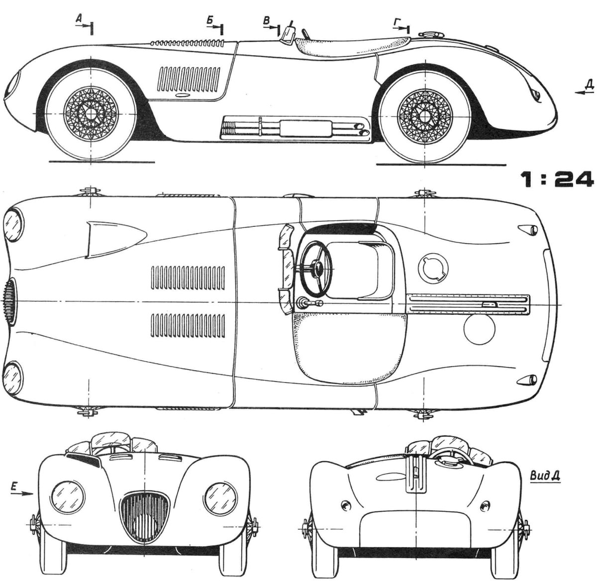 ЗИЛ 112с чертежи