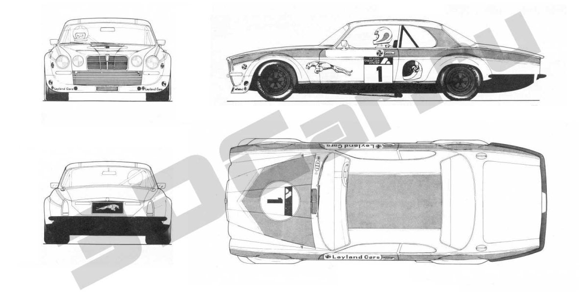 Jaguar xj220 чертежи