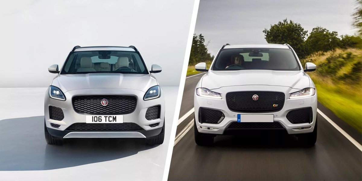 Jaguar f-Pace vs e-Pace 2021