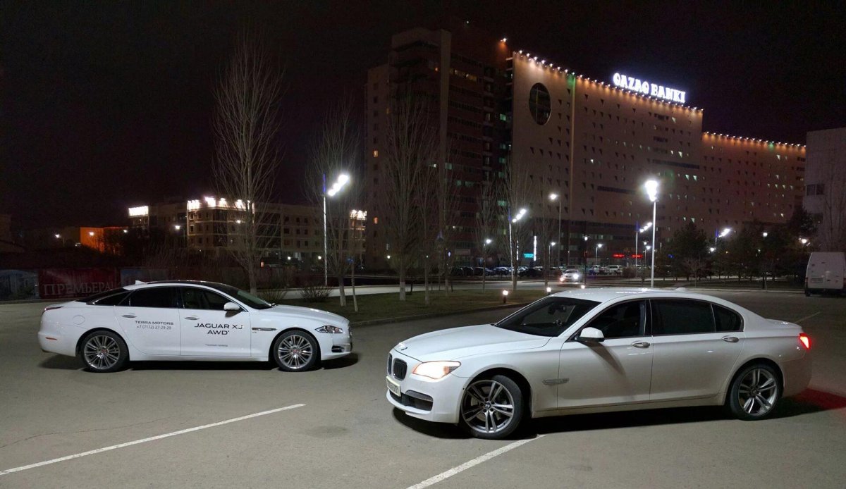 Jaguar XJ габариты