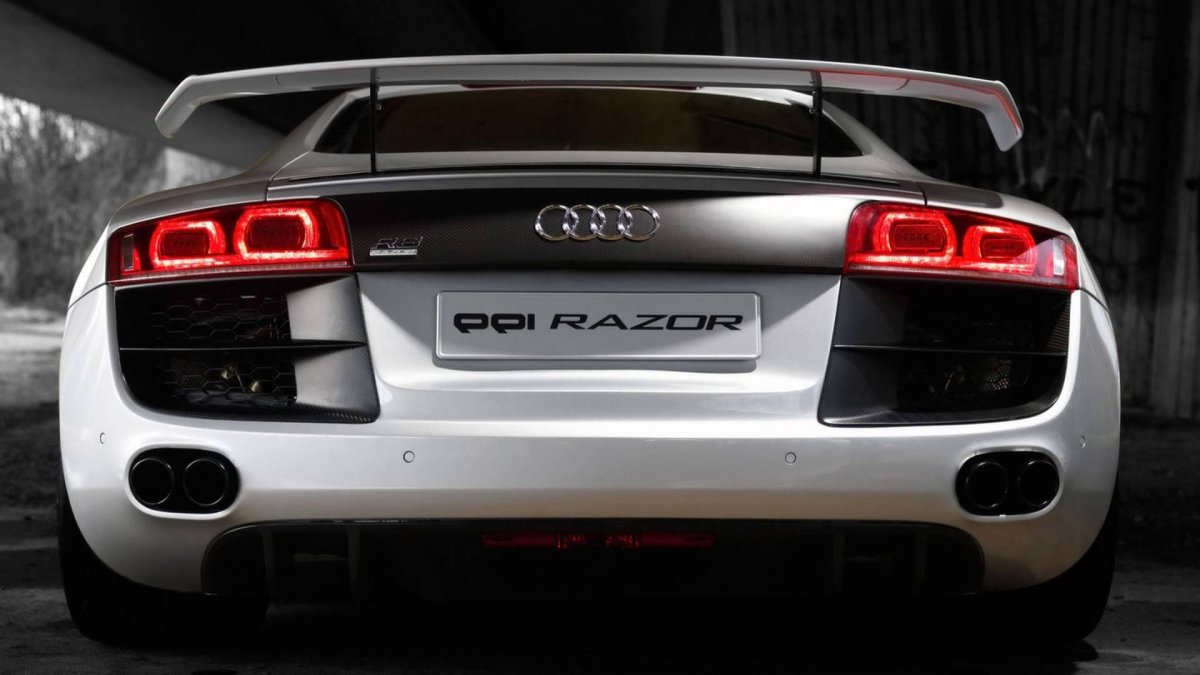Audi r8 спойлер