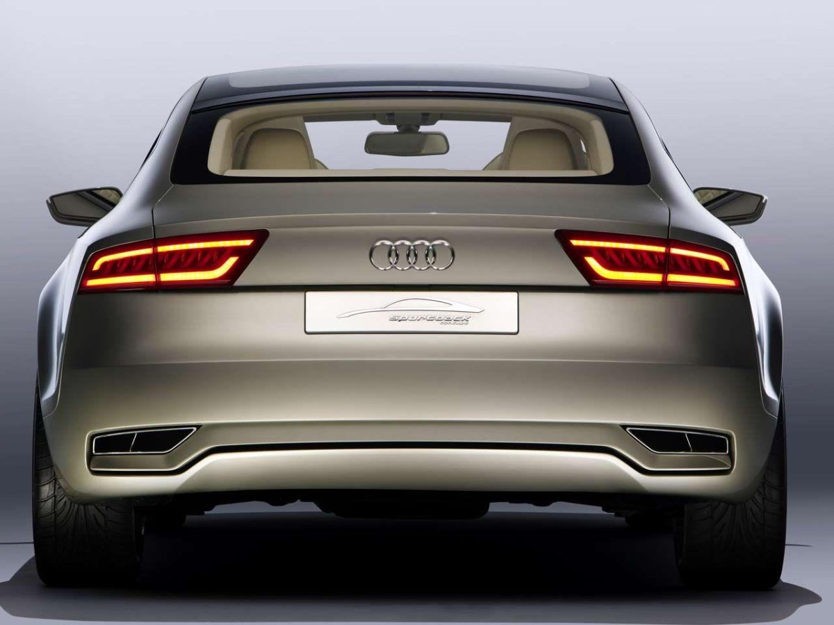 Audi a7 back