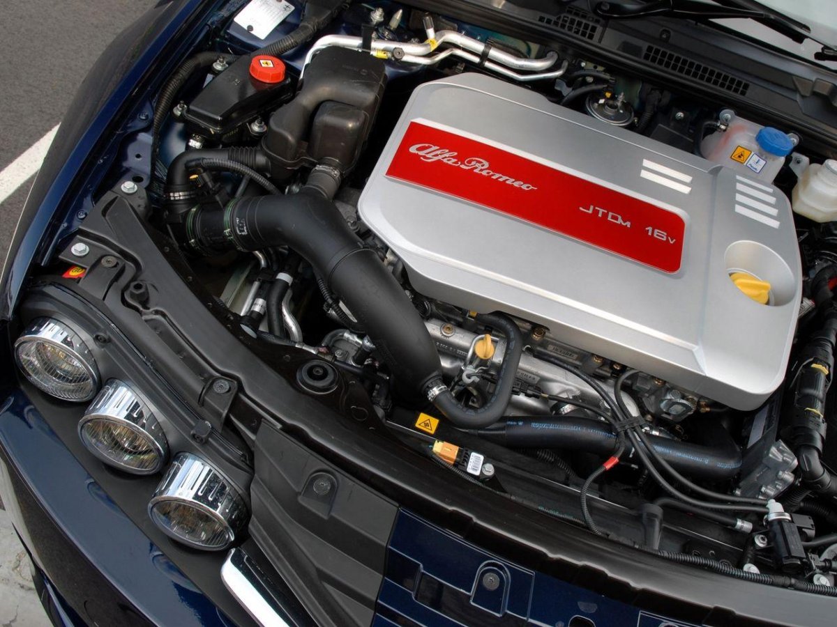Alfa Romeo 159 под капотом