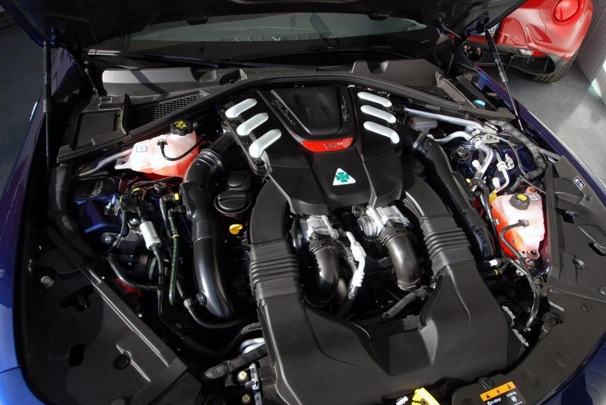 Alfa Romeo Giulia двигатель