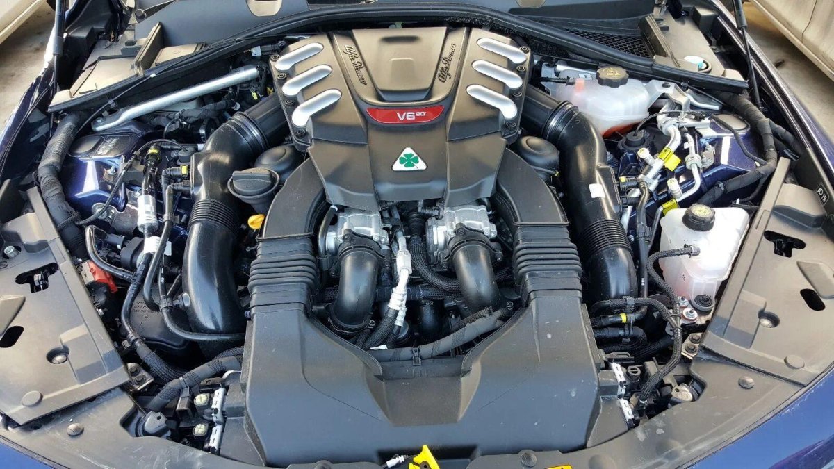 Alfa Romeo Giulia 2.0 двигатель