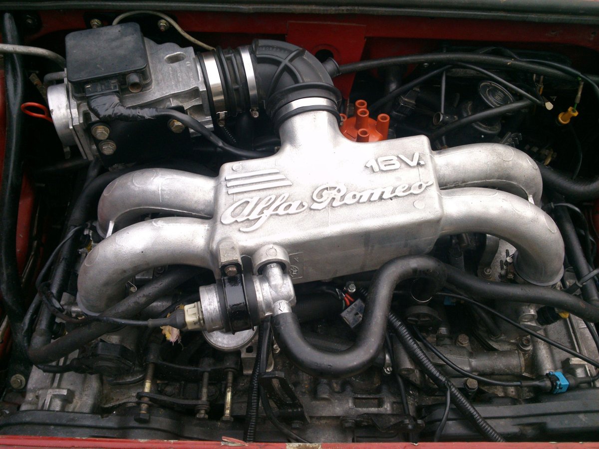 Alfa Romeo 33 двигатель