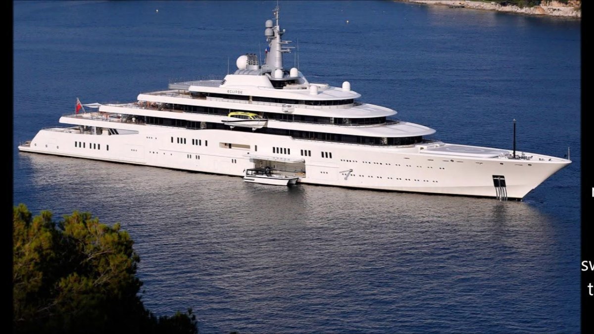 Яхта Абрамовича Eclipse