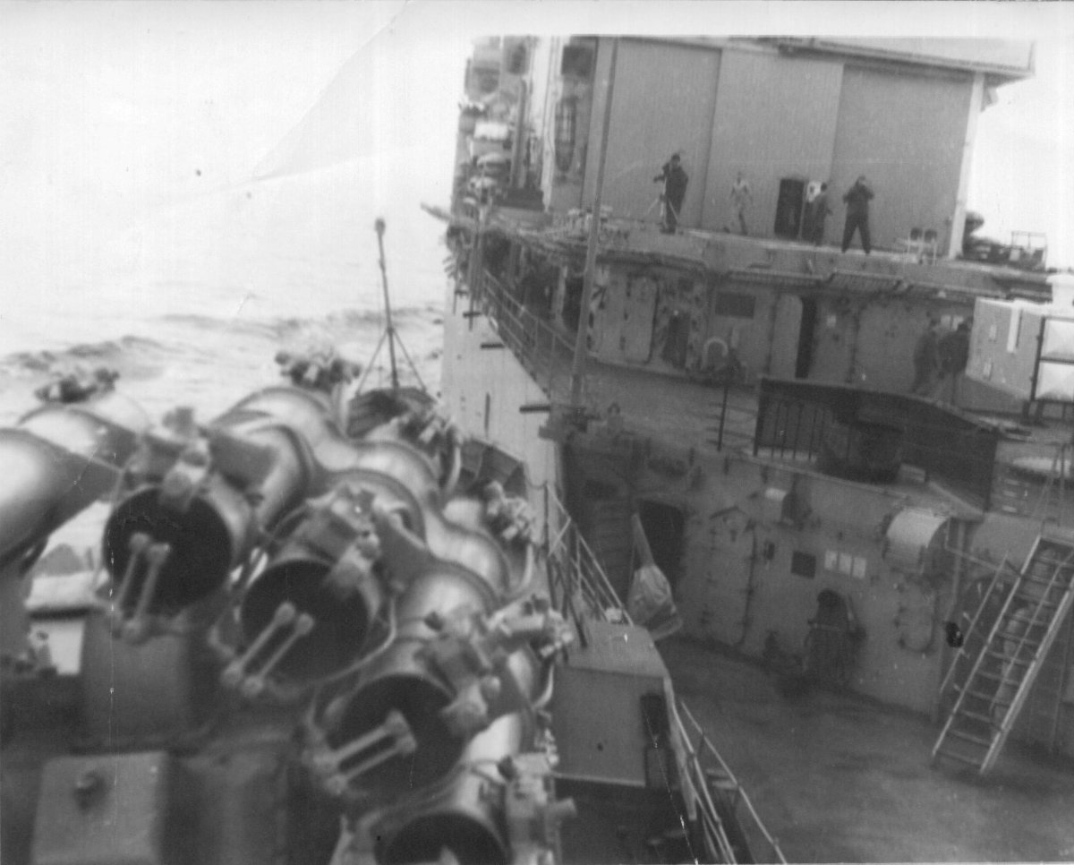 1988 Год. Навал СКР «Беззаветный» на крейсер «Йорктаун»