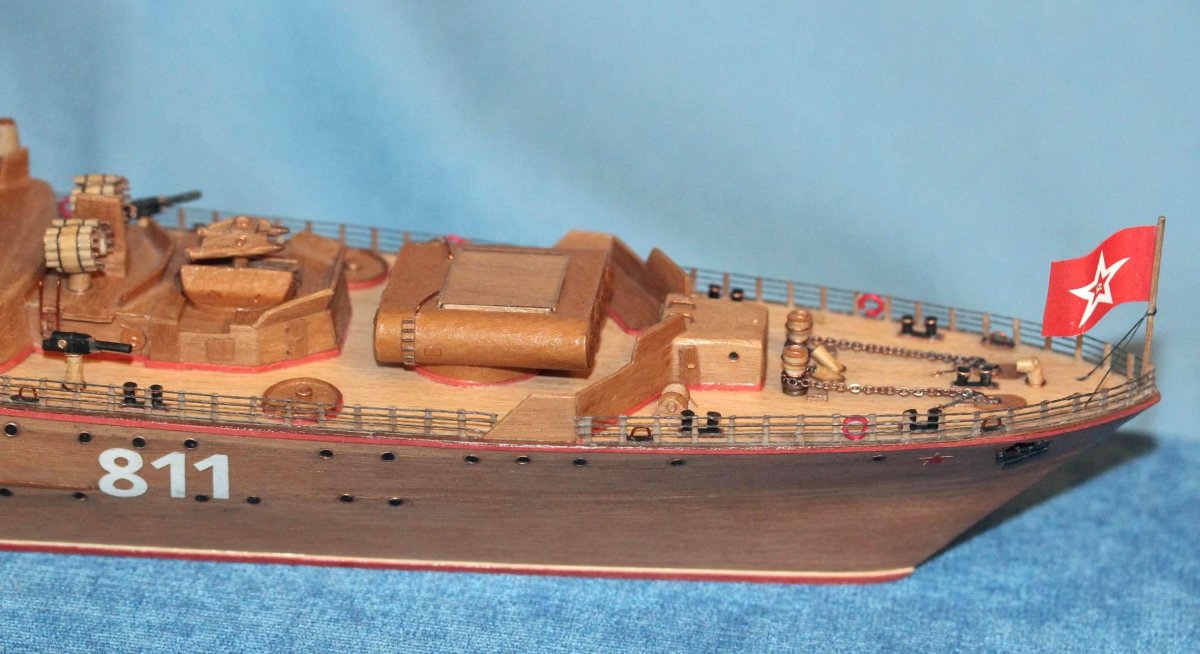 Модель корабля Буревестник 1135