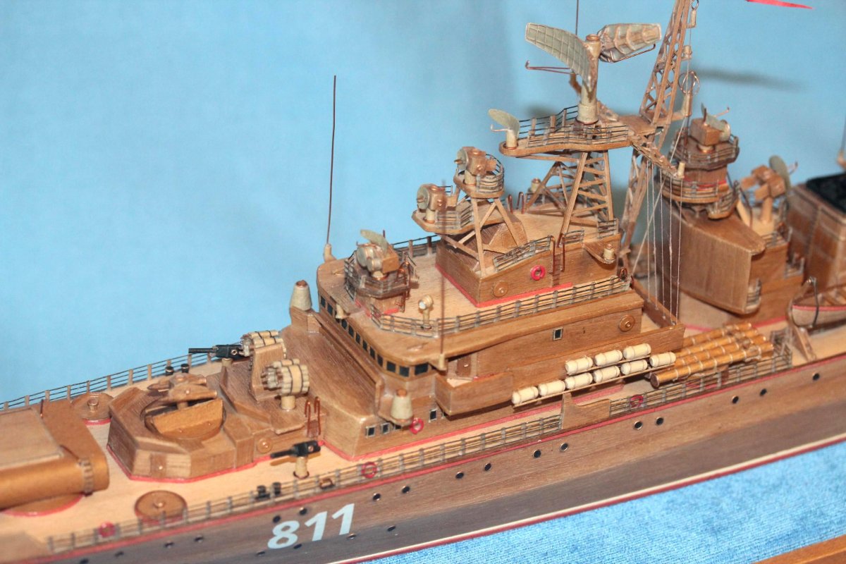 Модель корабля 1135