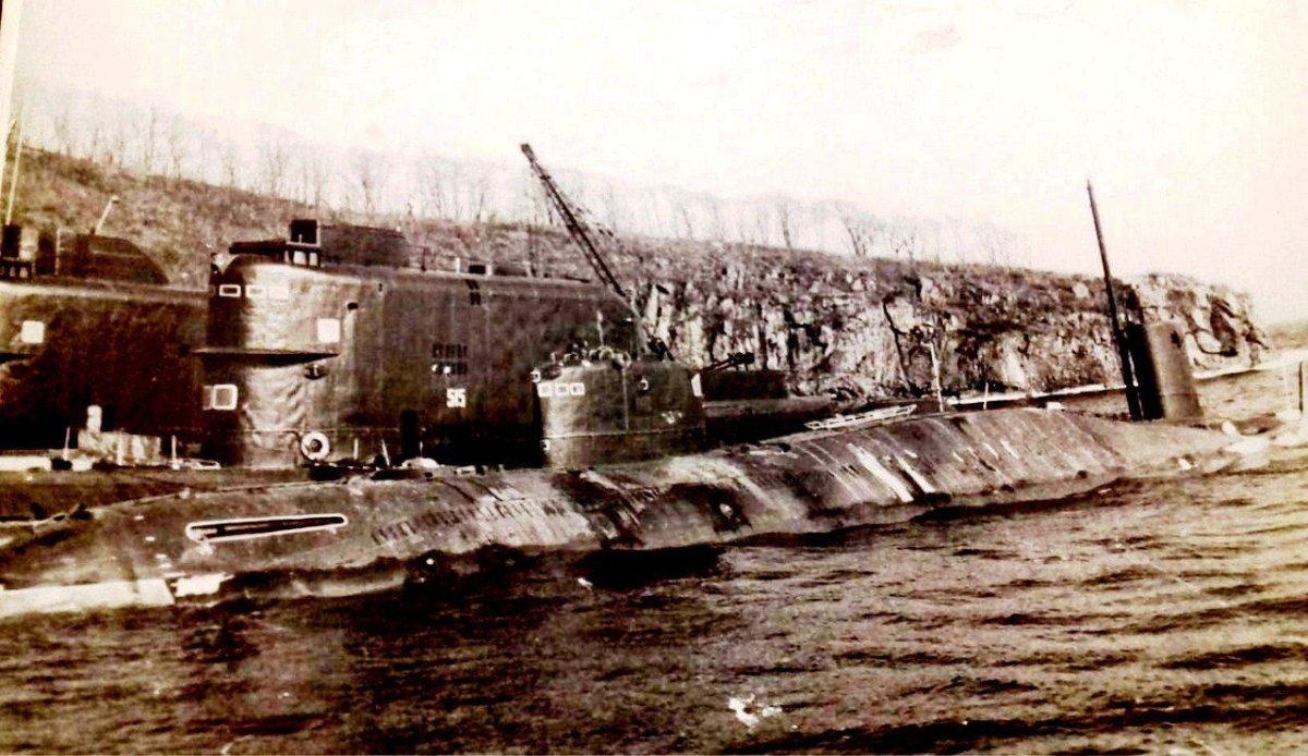 Подводные лодки проекта 690 кефаль Видяево